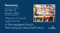 Sanctuary Service for Sunday (16/01) 
