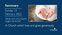 Sanctuary Service for Sunday (13/02) 